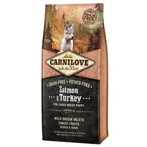 Carnilove Dog Puppy Large Salmon/Turkey - 12kg