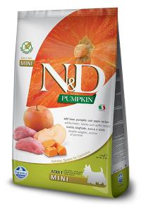 N&D Pumpkin Dog Adult Mini Boar/Apple Grain-free - 7kg
