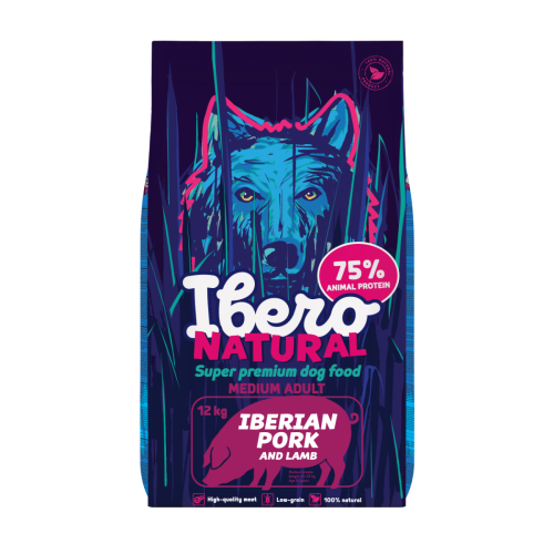 Ibero Natural Dog Medium Adult - 12 kg