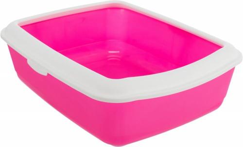 Trixie WC Classic z obręczą 37x15x47 cm - Różowy/biały
