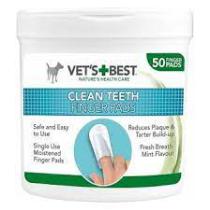 Vet's Best Clean Teeth Finger Pads - 1 opakowanie