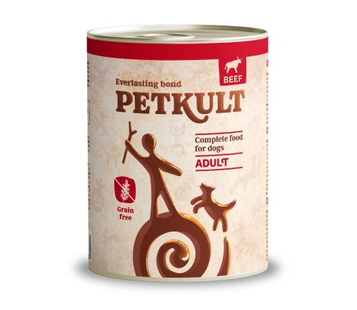 Wołowina w puszce dla dorosłych Petkult - 12 x 800 g