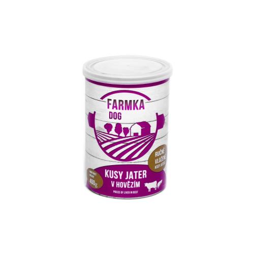Sokol Falco Farmka Wątróbka Psia - 400g