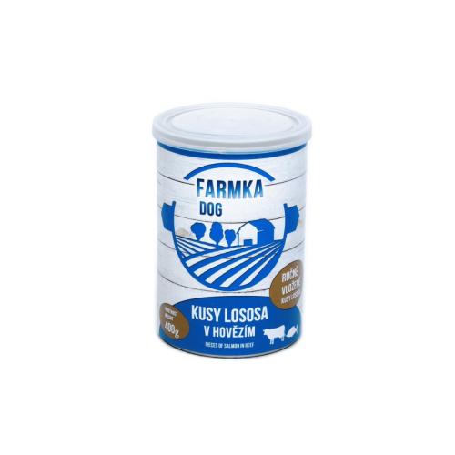 Sokol Falco Farmka Dog Łosoś - 400g