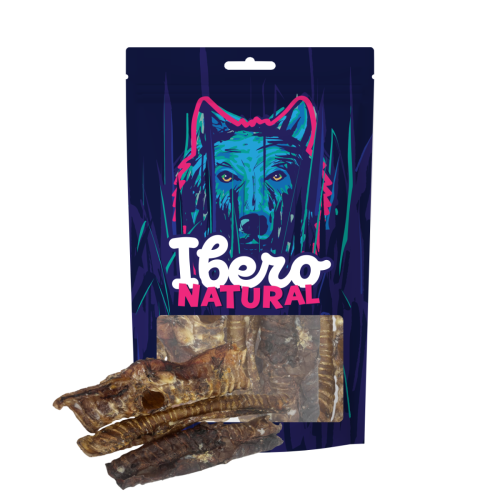Ibero Natural Snack Suszona Krtań Wołowa - 500g/12 do 30cm