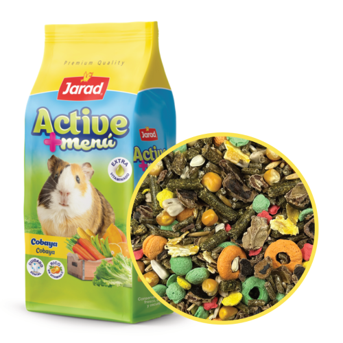 Jarad Active+ Włókno dla świnek morskich - 800g