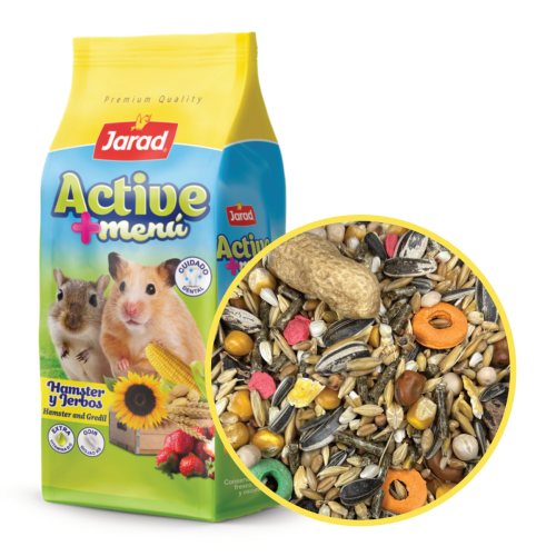 Jarad Active+ Hamster & Gerbil - 800g