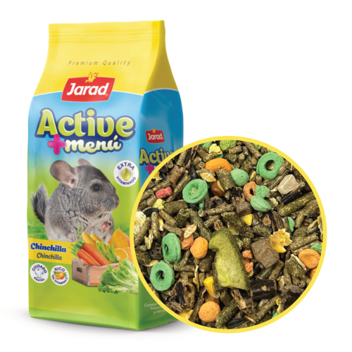 Jarad Active+ Chinchilla - 2 kg + 1 kg GRATIS