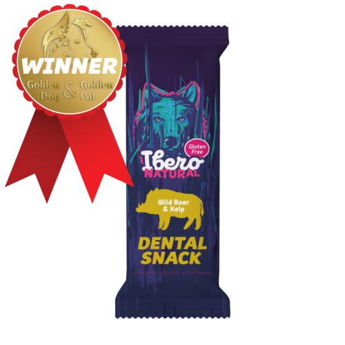 Ibero Dental Snacks Dzik/Algi 70g - S/M (3 szt.)