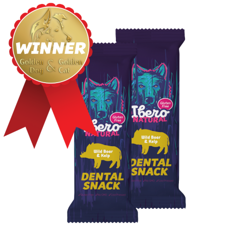 Ibero Dental Snacks Dzik/Wodorosty - 2x S/M (3 szt.)