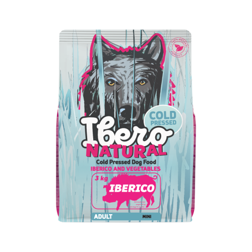 Ibero Cold Press Dog Mini Adult Iberico - 3kg