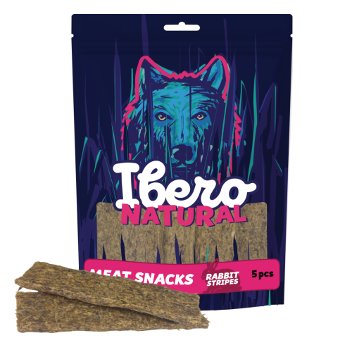 Ibero Meat Snack Rabbit Stripes - 5 szt.