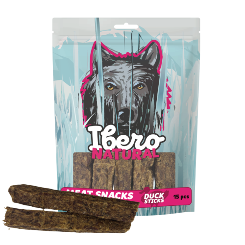 Ibero Cold Meat Snack Duck Sticks with Collagen - 15 szt.