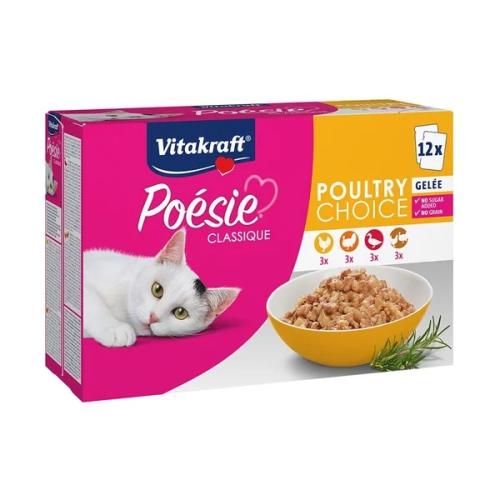 Vitakraft Poésie Poultry Choice Kapsy - 12x85g