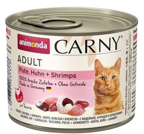 Animonda Carny Cat Indyk/Kurczak/Krewetki - 200g
