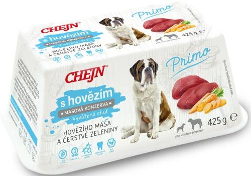 Wołowina Chejn Primo z marchewką - 425g