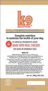 K-9 Dog Lite Senior - 12kg