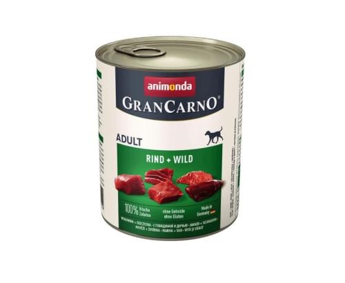 Animonda Grancarno dla psa 800g - Wołowina/Dziczyzna