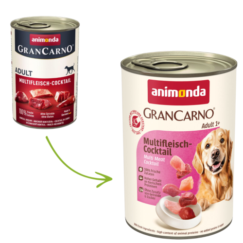 Animonda Grancarno dla psa 400g - Koktajl mięsny