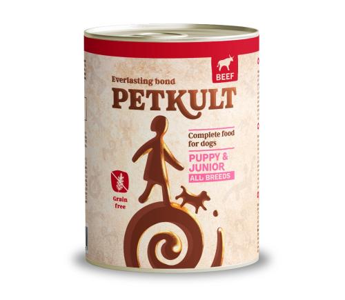Wołowina w puszce Petkult Junior - 2x400g