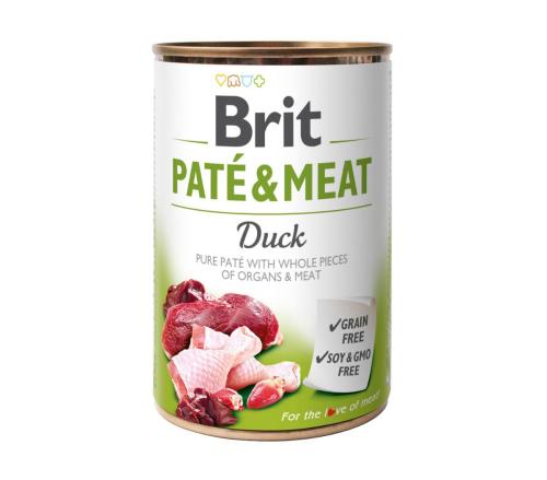 Brit Paté & Meat 400g - Kaczka