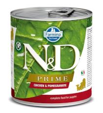 N&D Prime Puppy Kurczak/Granat - 285g