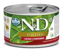 N&D Prime Mini Adult Kurczak/Granat - 140g