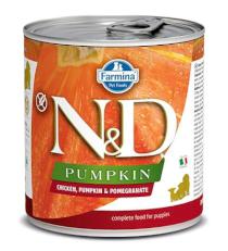 N&D Pumpkin Puppy Kurczak/Granat, bez zbóż - 285g