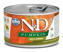 N&D Pumpkin Mini Adult Kaczka Bez Zbóż - 140g