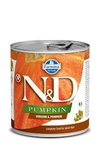 N&D Pumpkin Adult Dziczyzna/Dynia dla psów Bez zbóż - 285g
