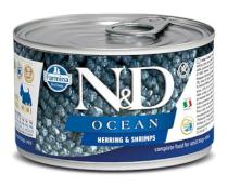 N&D Ocean Mini Adult Śledź/Krewetki - 140g