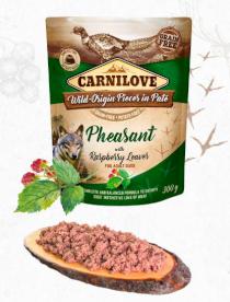 Carnilove Pasztet dla Psa 300g - Bażant/Liście Malin
