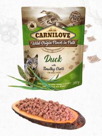 Carnilove Pasztet dla Psa 300g - Kaczka/Tymotka Trawa