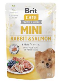 Brit Care Dog Mini 85g - Dorosły Królik/Łosoś