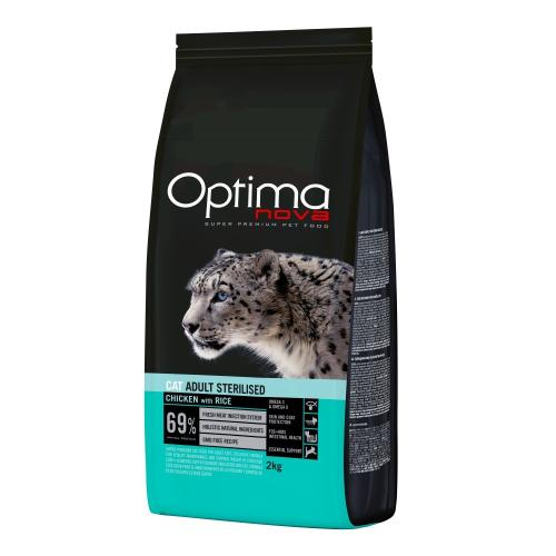 OPTIMAnova Kot Sterylizowany Kurczak/Ryż - 2kg