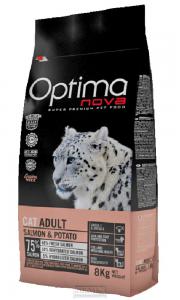 OPTIMAnova Cat Adult Salmon/Potato Grain-free - 8kg