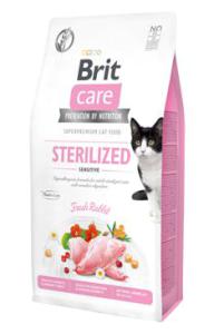 Brit Care Cat Sterilised Rabbit Grain-free - 400g
