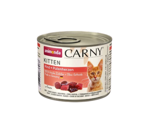 Animonda Carny Cat Kitten Wołowina/Indyk - 200g