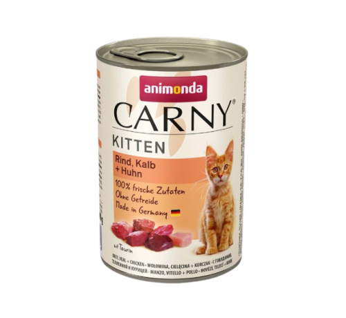 Animonda Carny Cat Cielęcina/Kurczak/Indyk - 400g