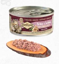 Carnilove Cat Konz. Kotek Indyk/Łosoś - 100g
