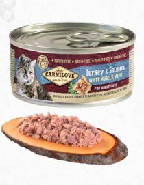 Carnilove Cat Konz. Dorosły Indyk/Łosoś - 100g