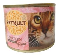 Petkult Cat Puszkowany Kurczak - 12x185g (10 + 2 gratis)