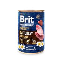 Brit Premium by Nature Indyk z Wątróbką - 400g
