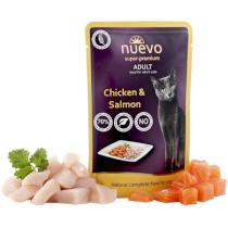 Nuevo Cat Pouch Adult 85g - Kurczak i Łosoś