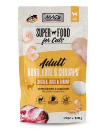 Mac's Cat Pouch 100g - Kurczak, Kaczka i Krewetki