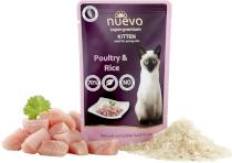 Nuevo Cat Pouch Kitten Drób i Ryż - 85g