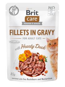 Brit Care Filety w sosie z pożywną kaczką - 85g