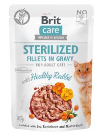 Brit Care Sterylizowane Filety W Sosie Ze Zdrowym Królikiem - 85g