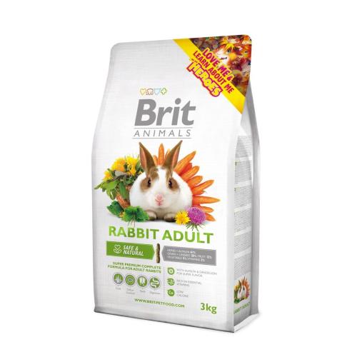 Brit Animals Królik Dorosły - 3kg