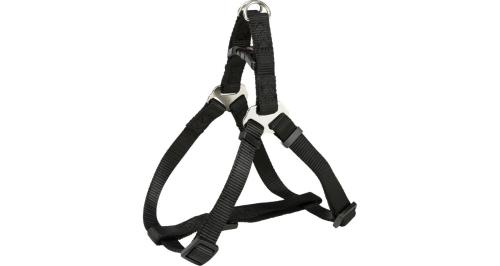 Uprząż Trixie Premium Black - 2,0/50 do 65 cm